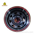 Jantes SUV pretas 15x10 5x120,65 jantes de rodas 4x4